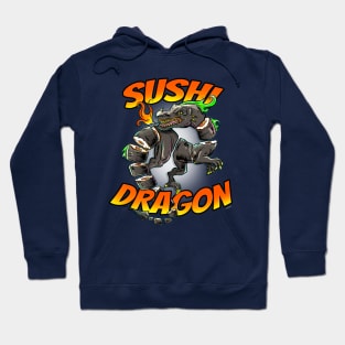 Sushi Dragon Graphic Hoodie